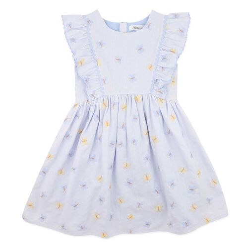 B&eacute;b&eacute; Libby Embroidered Butterfly Dress 3-7Y